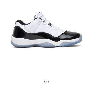Jordan Retro Low BG in Black and White